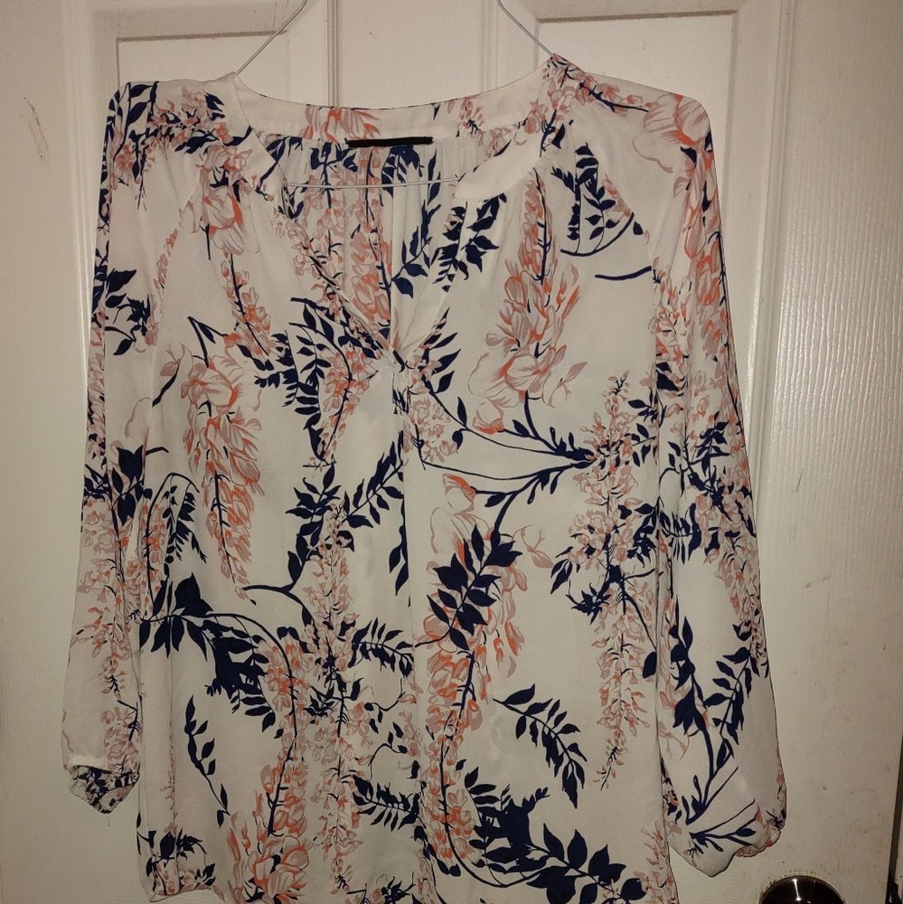 Ivanka trump floral blouse